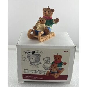 Hallmark Ed Seale 2004 Hang On, First In Series Bear Hugs EG1949‎ Vintage - New